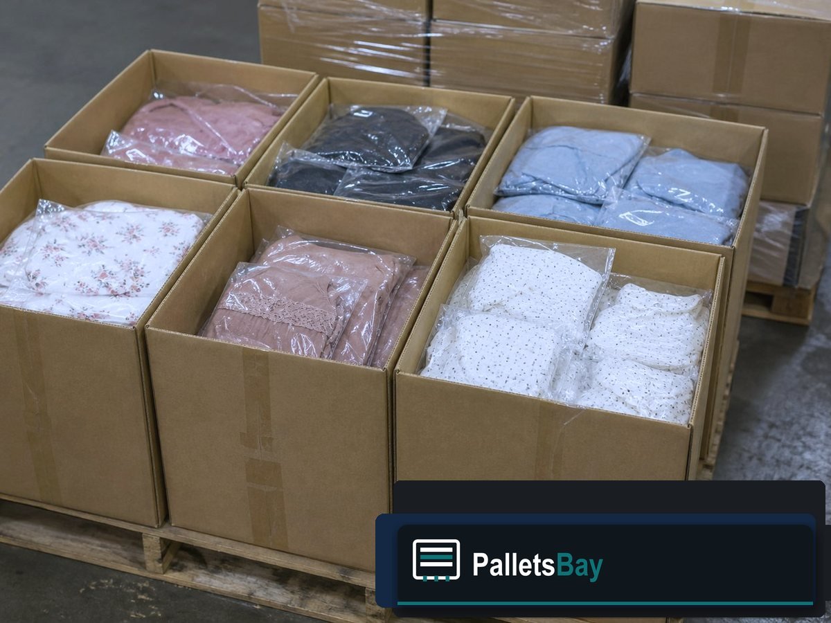 Women's Clothing Pallets — Pallet packing — trust-first view